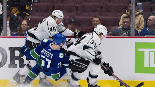 Alex Iafallo scores twice as Kings beat Canucks, clinch playoff berth (NHL)