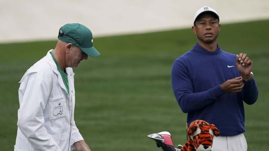 Caddie: Tiger Woods 'pretty banged up' entering Masters (Golf)