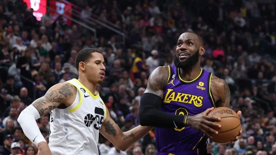 LeBron James, Lakers sink Jazz in overtime (NBA)