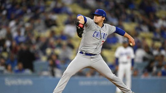 Cubs pitchers hold Dodgers to three hits (MLB)