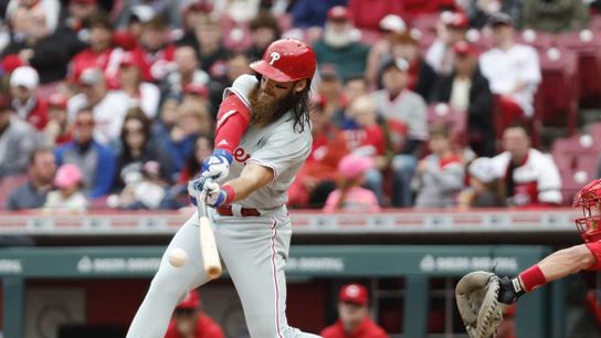 MLB roundup: Phillies score 9 in first, bash 23 hits to rout Reds (MLB)