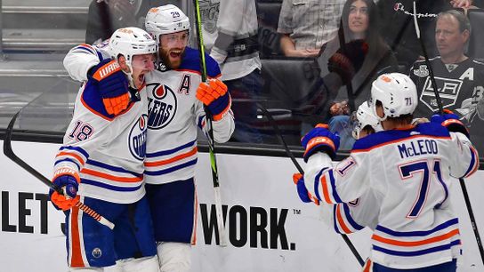 NHL roundup: Oilers prevail in OT, level series with Kings (NHL)