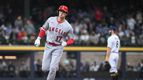 Angels blank Brewers on combined three-hitter to avoid sweep (MLB)