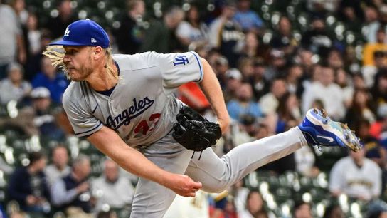 Dodgers' Noah Syndergaard (cut on finger) exits start after 1 inning (MLB)