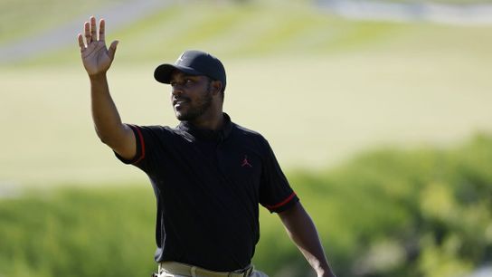 Harold Varner III uses two eagles to take lead at LIV D.C. (Golf)