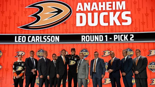 Ducks select Leo Carlsson with No. 2 pick in draft (News)