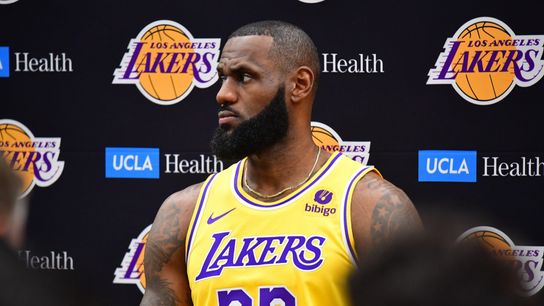 LeBron’s future in question after Lakers sweep as oddsmakers eye possible exit from Lois Angeles taken in Los Angeles (Los Angeles Lakers)