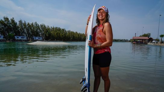 Hawaiian pipeline gives US surfing star advantage at Olympics (Olympics)