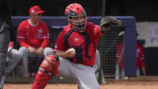 Matt Thaiss 'back at home' as backup catcher for Angels (MLB)