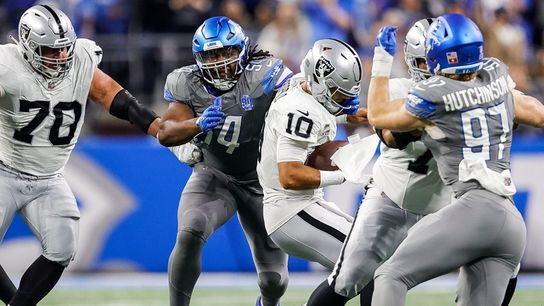 Raiders offensive struggles continue in loss to Lions (News)