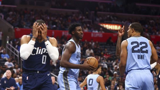 Grizzlies spoil Harden's home debut, 105-101 (NBA)