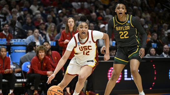 USC survives Baylor's upset bid, advances to Elite Eight with 74-70 victory (College)