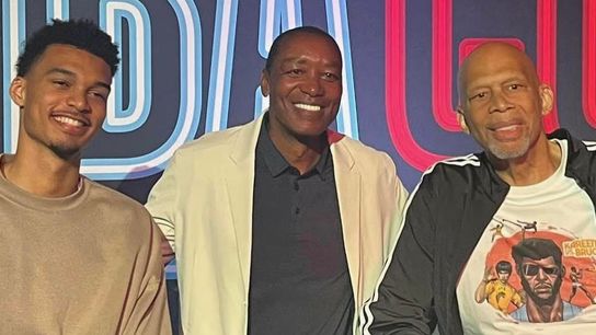 Touring The Sphere with Kareem Abdul-Jabbar in Las Vegas (NBA)