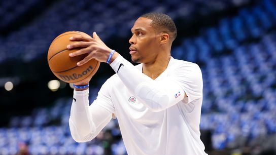 They Not Like Russ: Westbrook hosts free basketball Camp at Jesse Owens Park taken in Los Angeles (Los Angeles Clippers)