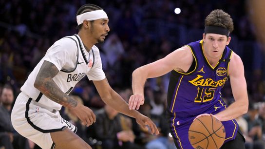 Reaves saves the Lakers in 102-101 win over Nets taken at Crypto.com Arena (Los Angeles Lakers)