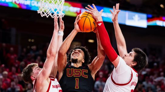 USC holds off Nebraska for another road win taken at Pinnacle Bank Arena (USC)