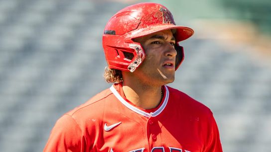 Lucas Ramirez emerging as one of Angels’ most intriguing young bats  taken at Morongo Field (Los Angeles Angels). Photo by © MLB