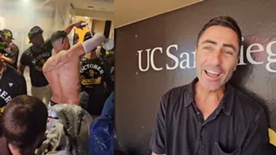 AJ Preller talks Padres postseason, payroll, his own contract status and Fernando Tatis' season taken at Petco Park (San Diego Padres)