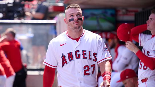 Trout 'dodged a bullet' plus injury updates Rodriguez and Yates taken Angel Stadium (Los Angeles Angels). Photo by Jon Bryan - The Sporting Tribune