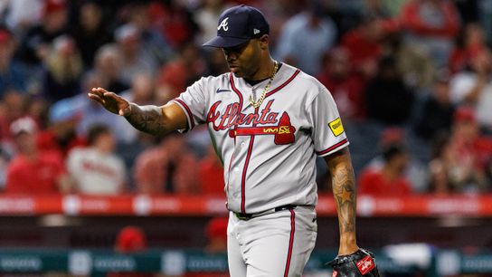TST Images: Braves defeat Angels, 7-2, in Anaheim taken at Angel Stadium (Los Angeles Angels). Photo by Steven Park - The Sporting Tribune