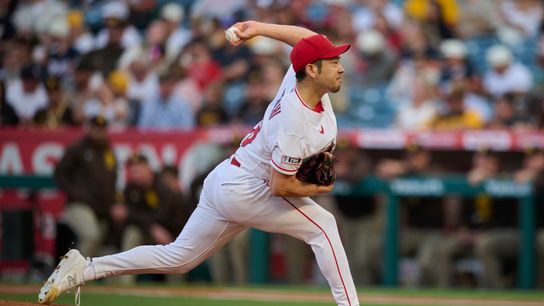 Yusei Kikuchi gets back on track despite Angels' loss to Padres taken at Angel Stadium (Los Angeles Angels). Photo by Jon Bryan - The Sporting Tribune