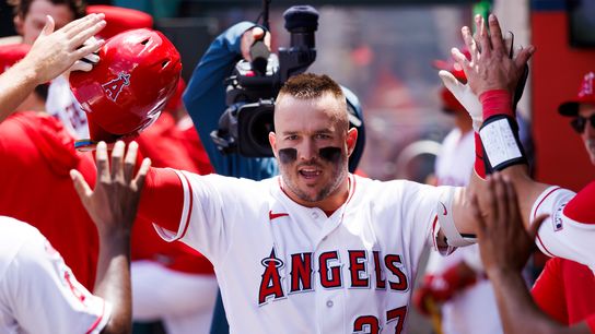 TST Images: Angels defeat Blue Jays, 7-3, at Angel Stadium taken at Angel Stadium (Los Angeles Angels). Photo by Ric Tapia - The Sporting Tribune
