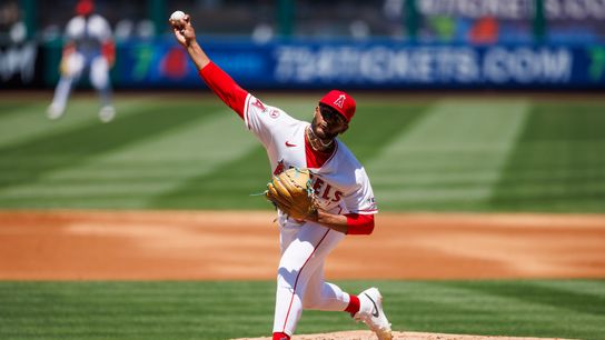 Walbert Ureña hits major milestone behind Angels' two-out rally taken at Angel Stadium (Los Angeles Angels). Photo by Ric Tapia - The Sporting Tribune