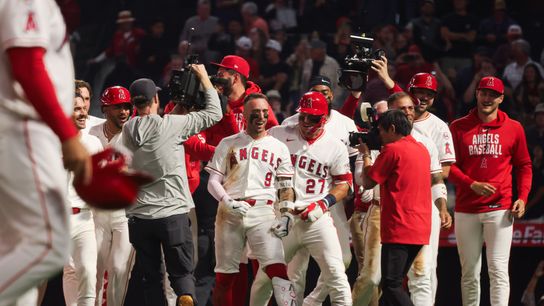 TST Images: Angels defeat Athletics, 2-1, at Angel Stadium taken Angel Stadium (Images). Photo by Paige Creason - The Sporting Tribune