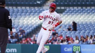 Series Preview: Angels close out lengthy homestand against Rangers taken at Angel Stadium (Los Angeles Angels). Photo by Paige Creason - The Sporting Tribune
