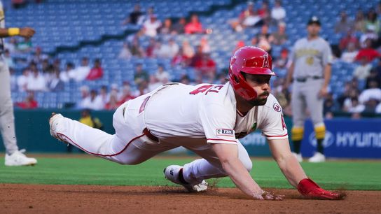 TST Images: Athletics defeat Angels, 6-5, at Angel Stadium (Images). Photo by Paige Creason - The Sporting Tribune