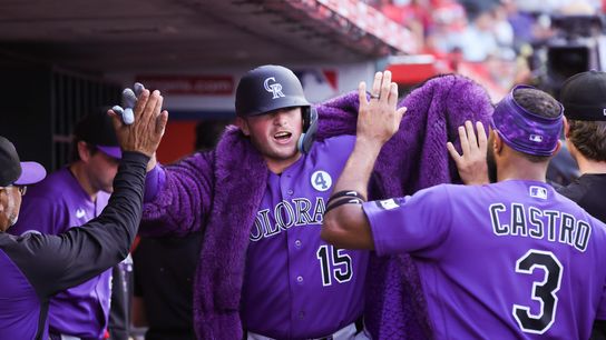TST Images: Rockies defeat Angels, 8-2, at Angel Stadium taken Angel Stadium (Images). Photo by Paige Creason - The Sporting Tribune