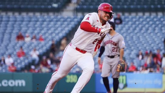 TST Images: Angels defeat Astros , 10-1, at Angel Stadium taken at Angel Stadium (Los Angeles Angels). Photo by Paige Creason - The Sporting Tribune