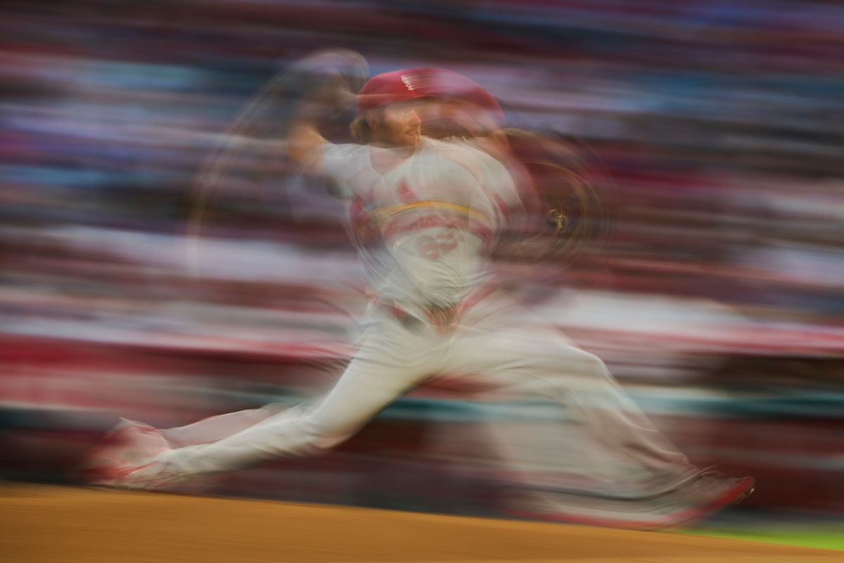 The St. Louis Cardinals Kyle Leahy #62 Pitching during an MLB game against The Los Angeles Angels on July 20th, 2026 at Angel Stadium in Anaheim, California. The St. Louis Cardinals Kyle Leahy #62 Pitching during an MLB game against The Los Angeles Angels on July 20th, 2026 at Angel Stadium in Anaheim, California.