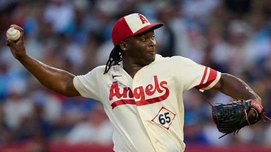 Ryan Johnson struggles, blowup inning sinks Angels taken Angel Stadium (MLB). Photo by Jon Bryan - The Sporting Tribune