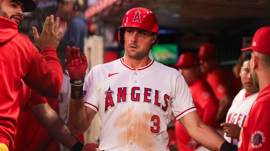 Bats erupt, Angels take series over Rangers taken Angel Stadium (MLB). Photo by Paige Creason - The Sporting Tribune