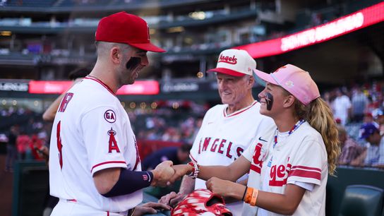 Angels notebook: Joyce working through ups and downs and Neto nominated for Clemente Award taken Angel Stadium (Los Angeles Angels). Photo by Paige Creason - The Sporting Tribune