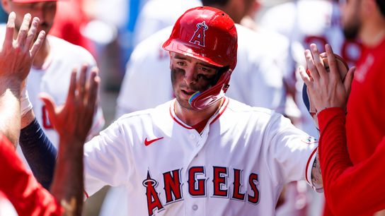 TST Images: Guardians defeat Angels, 4-3, at Angel Stadium taken at Angel Stadium (Los Angeles Angels). Photo by Ric Tapia - The Sporting Tribune