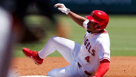 Angels let another lead slip away in series sweep to Guardians taken at Angel Stadium (Los Angeles Angels). Photo by Ric Tapia - The Sporting Tribune