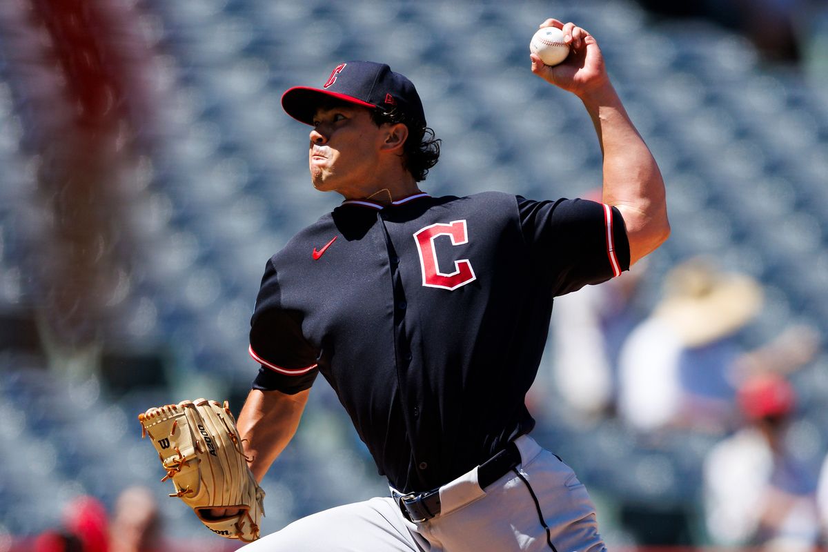Joey Cantillo #54 of the Cleveland Guardians pitches during the game against the Cleveland Guardians at Angel Stadium of Anaheim on August 26, 2026 in Anaheim, California. Joey Cantillo #54 of the Cleveland Guardians pitches during the game against the Cleveland Guardians at Angel Stadium of Anaheim on August 26, 2026 in Anaheim, California.