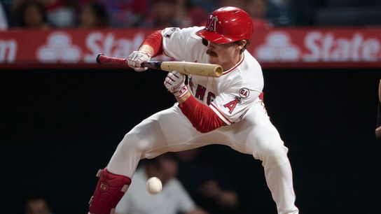 Christopher Sanchez shuts down the Angels in extra-inning loss for Los Angeles taken at Angel Stadium (Los Angeles Angels). Photo by Jon Bryan - The Sporting Tribune 