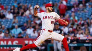 Rodriguez’s solid outing spoiled, Angels get shutout taken at Angel Stadium (Los Angeles Angels). Photo by Steven Park - The Sporting Tribune