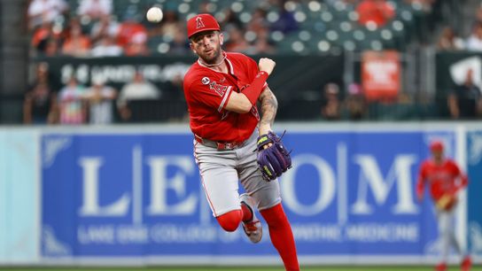 Zach Neto makes Angels history in the cleanup spot against Orioles taken at Camden Yards (Los Angeles Angels). Photo by Daniel Kucin Jr.-Imagn Images