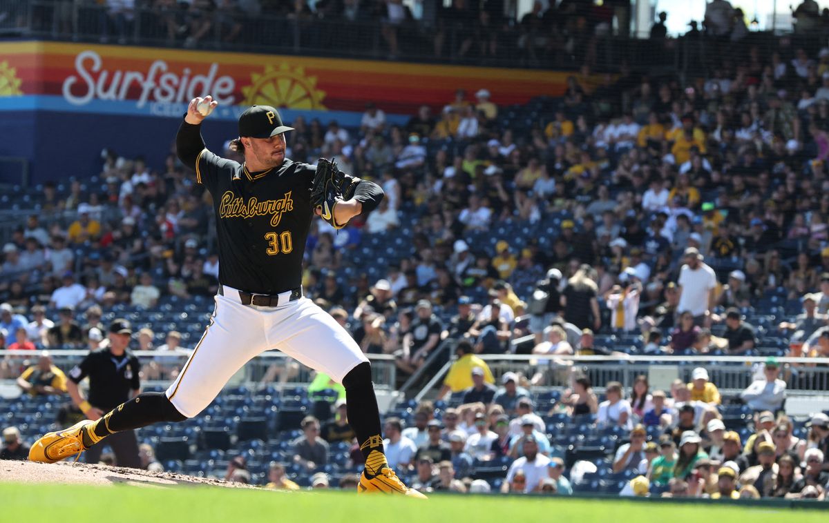Sep 6, 2026; Pittsburgh, Pennsylvania, USA; Pittsburgh Pirates pitcher Paul Skenes (30) pitches against the Los Angeles Angels during the third inning at PNC Park. Mandatory Credit: Charles LeClaire-Imagn Images Sep 6, 2026; Pittsburgh, Pennsylvania, USA; Pittsburgh Pirates pitcher Paul Skenes (30) pitches against the Los Angeles Angels during the third inning at PNC Park. Mandatory Credit: Charles LeClaire-Imagn Images