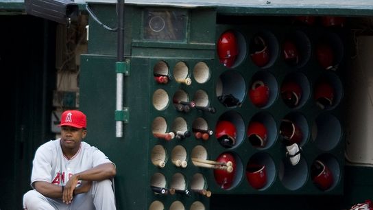 Garret Anderson, remembering a quiet legend in the Angels organization taken Angel Stadium (Los Angeles Angels). Photo by Kyle Terada-Imagn Images