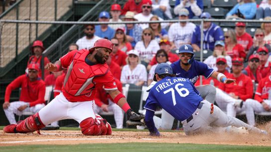 TST Images: Dodgers defeat Angels, 5-3, at Spring Training taken at Tempe Diablo Stadium (Los Angeles Dodgers)