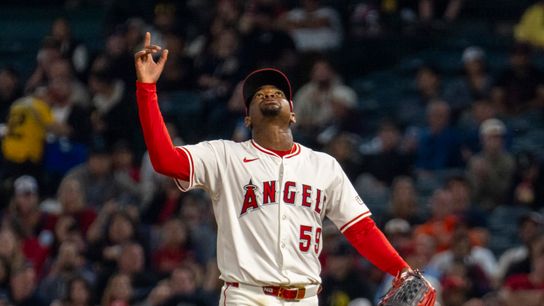 "He's got wiffle ball stuff:" Unpacking José Soriano's historic start to the season taken in Anaheim (Los Angeles Angels). Photo by Nico Alba - The Sporting Tribune