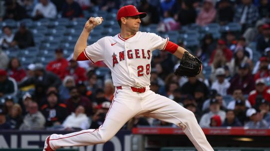 Hendricks deals and offense comes through to snap Angels' losing streak taken at Angel Stadium (Los Angeles Angels)
