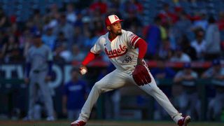 Angels trade José Soriano to Blue Jays taken in Anaheim (Los Angeles Angels). Photo by Robert Sloter - The Sporting Tribune