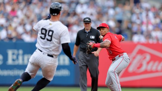 Series sweep slips away as Angels fall to Yankees  taken at Yankee Stadium (Los Angels Angels)