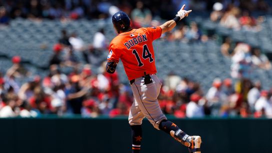 Dubón goes deep twice as Astros take series from the Angels taken at Angel Stadium (Los Angeles Angels)